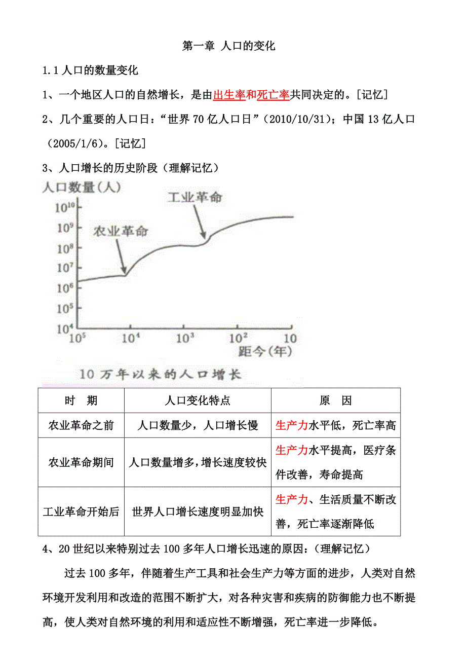 高一地理必修二知识点总结(完整版)_第1页