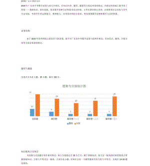 2018年广东省中考数学分析