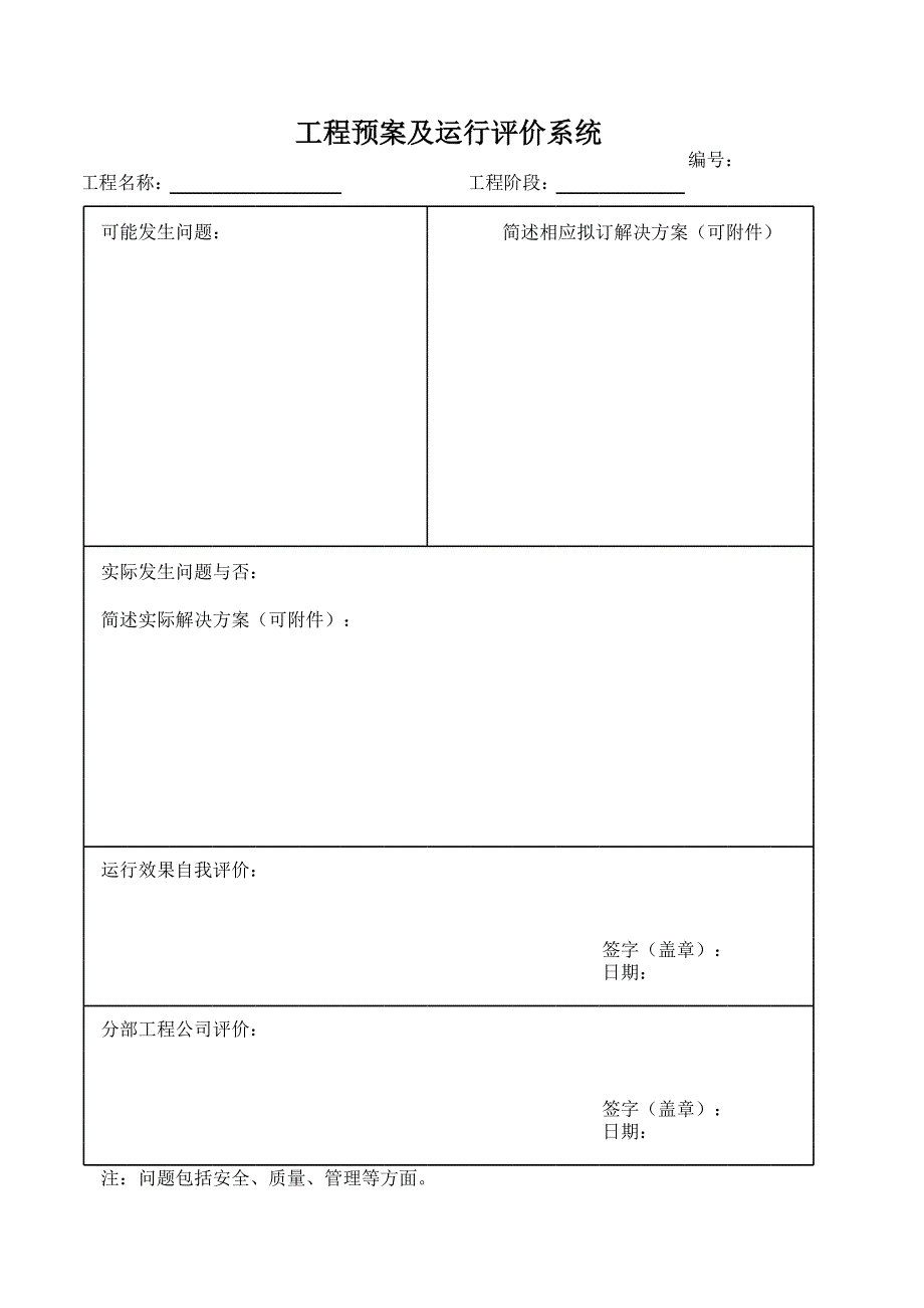 工程預(yù)案及運(yùn)行評(píng)價(jià)系統(tǒng)_第1頁(yè)