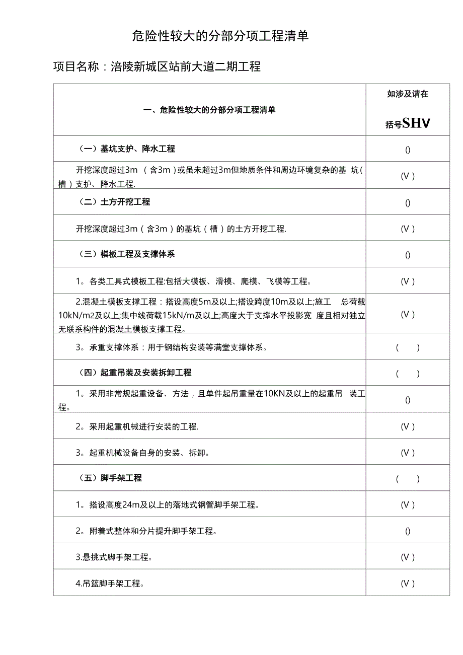 危大工程安全管理措施方案_第1页