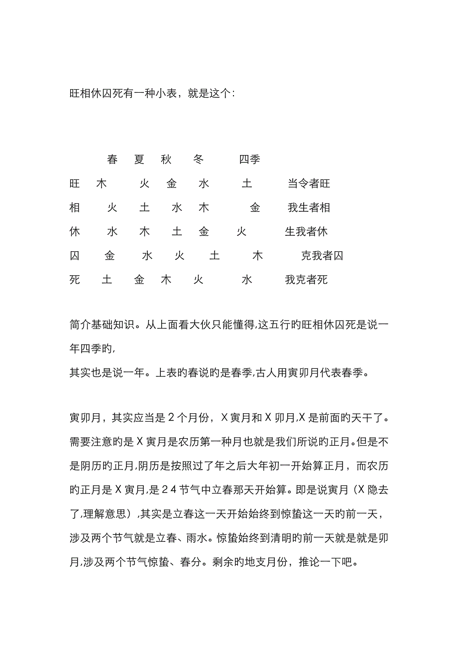 旺相休囚死有一个小表_第1页