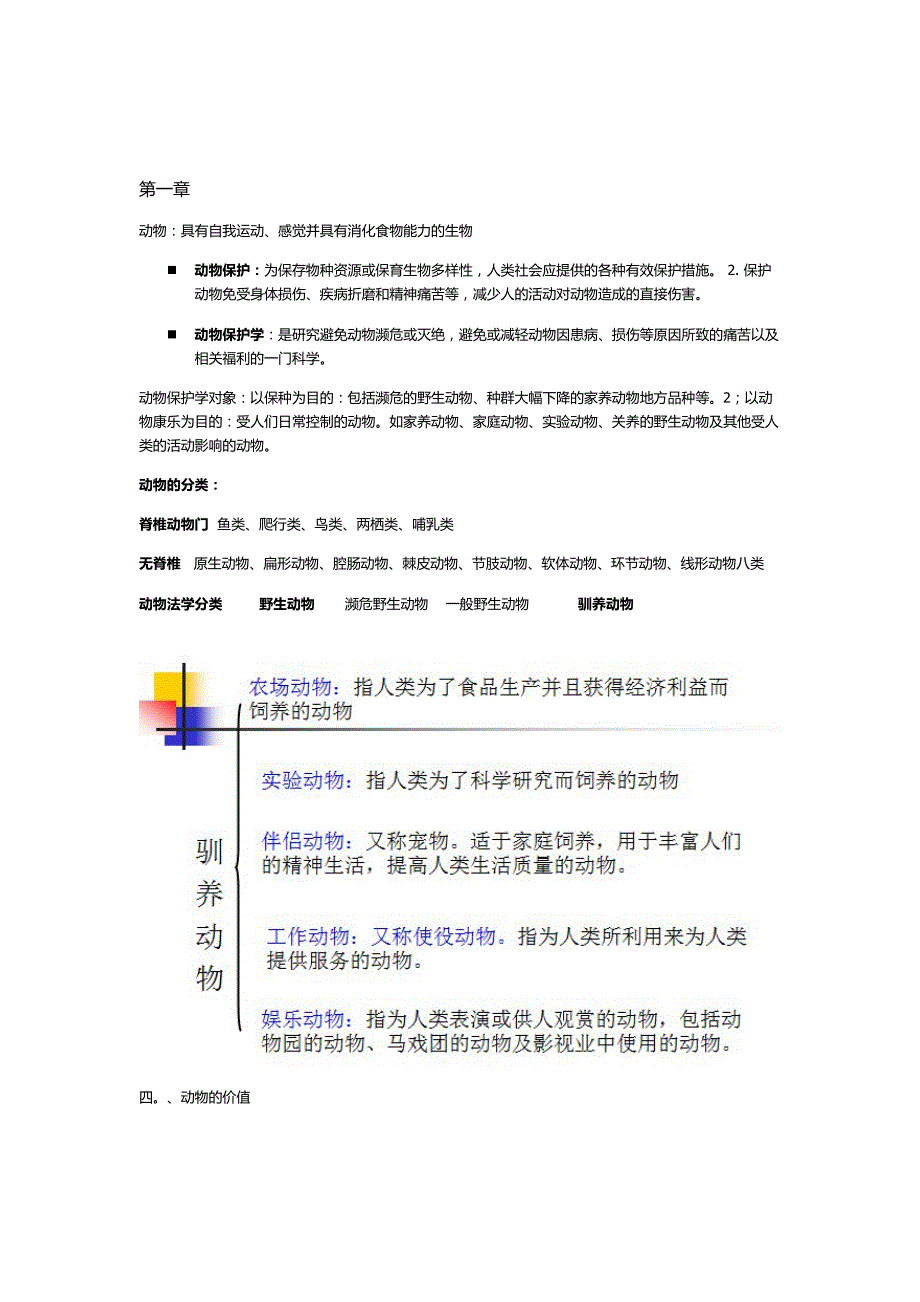 [计划]动物保护学概论考试资料(开卷)_第1页