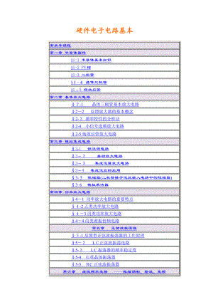 硬件电路设计基础知识