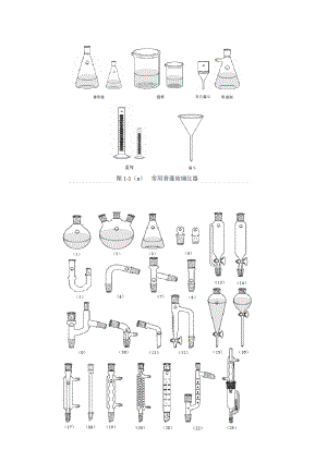 有机化学实验常用的仪器和装置剖析(DOC 12页)