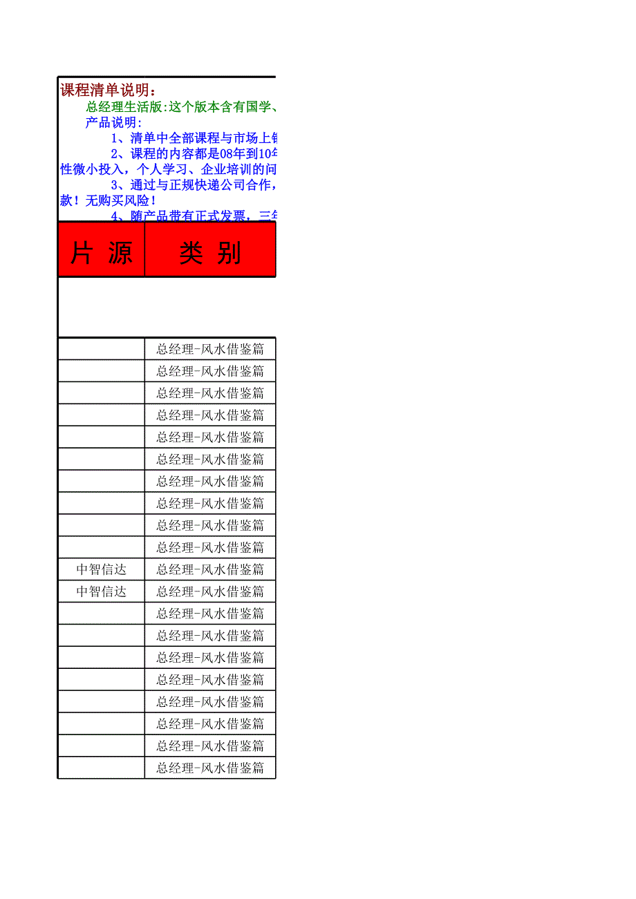 總經(jīng)理應(yīng)該了解的G課程目錄_第1頁(yè)