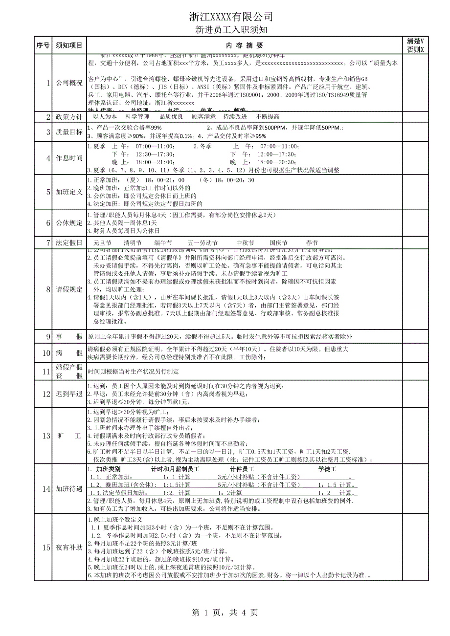 新進員工入職須知_第1頁