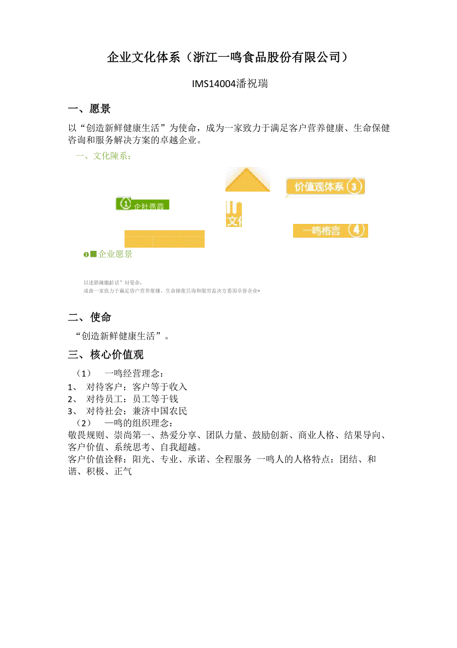 一鸣企业文化体系_第1页