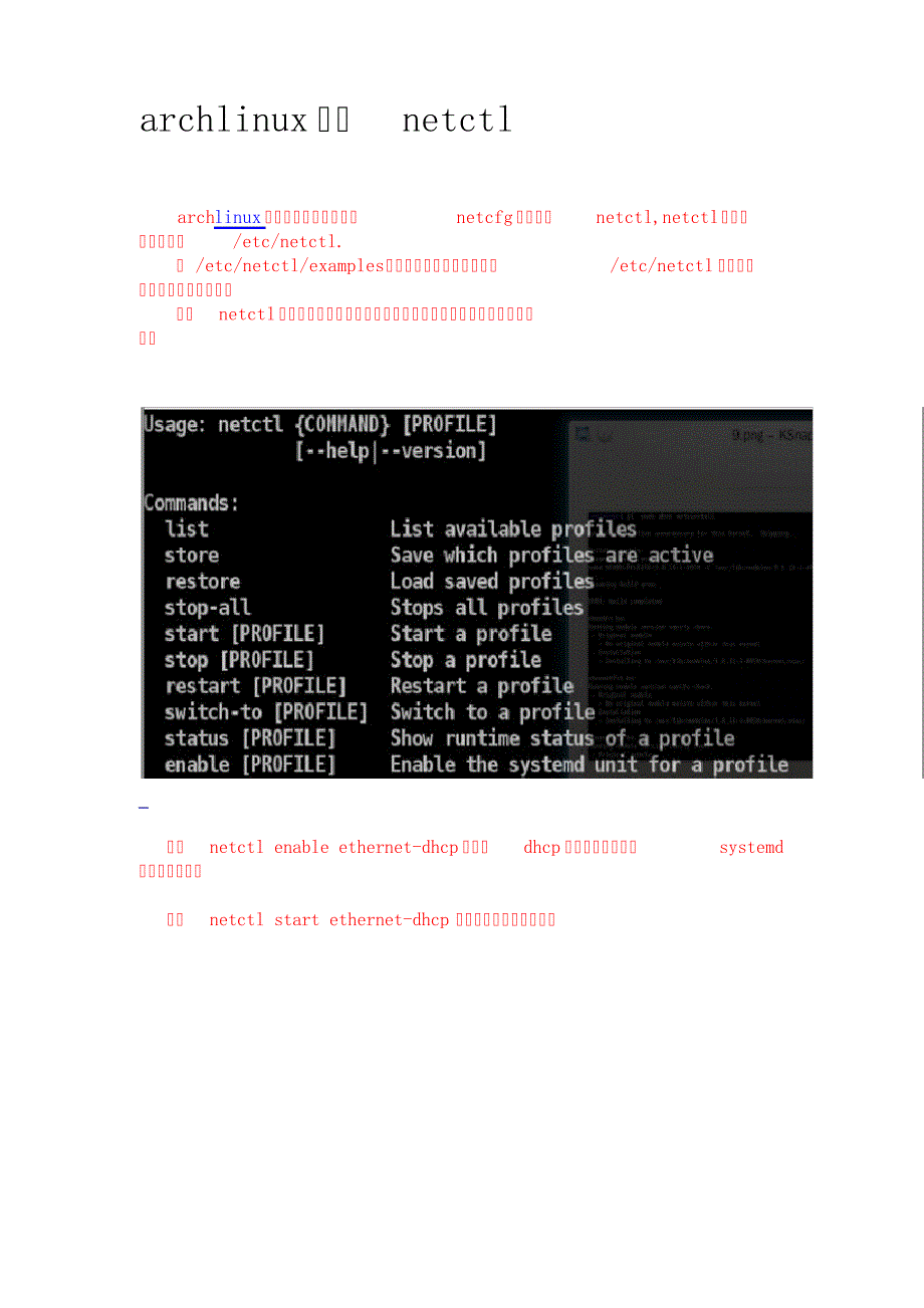 archlinux配置netctl_第1页