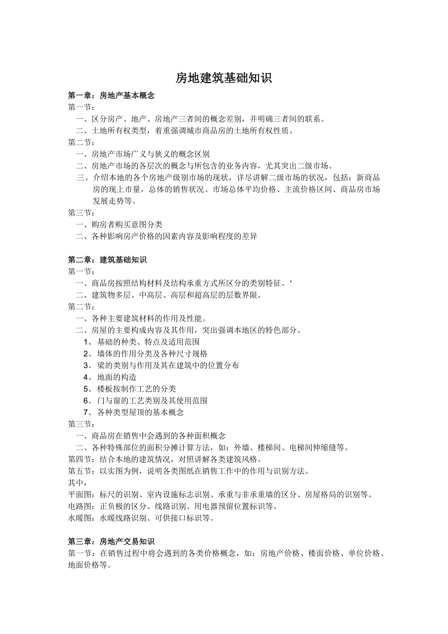 房地产基础知识及相关的法律法规_第1页