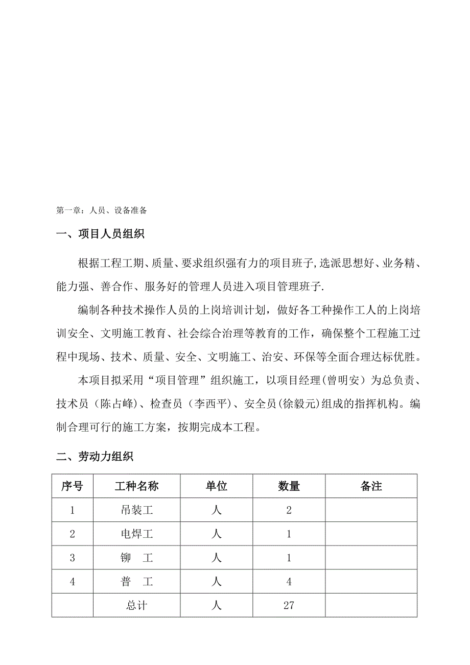 冷凝器吊装施工方案【模板范本】_第1页