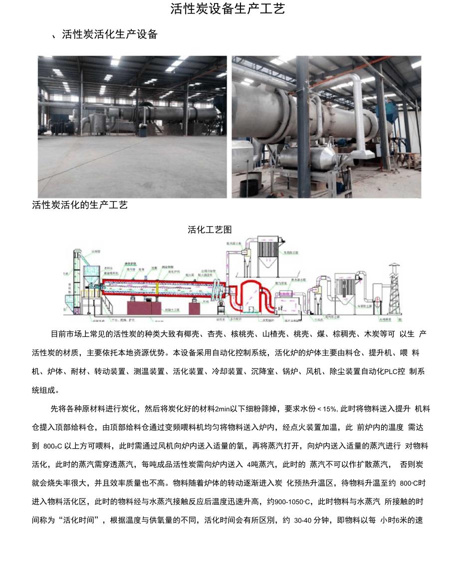 活性炭设备生产工艺_第1页