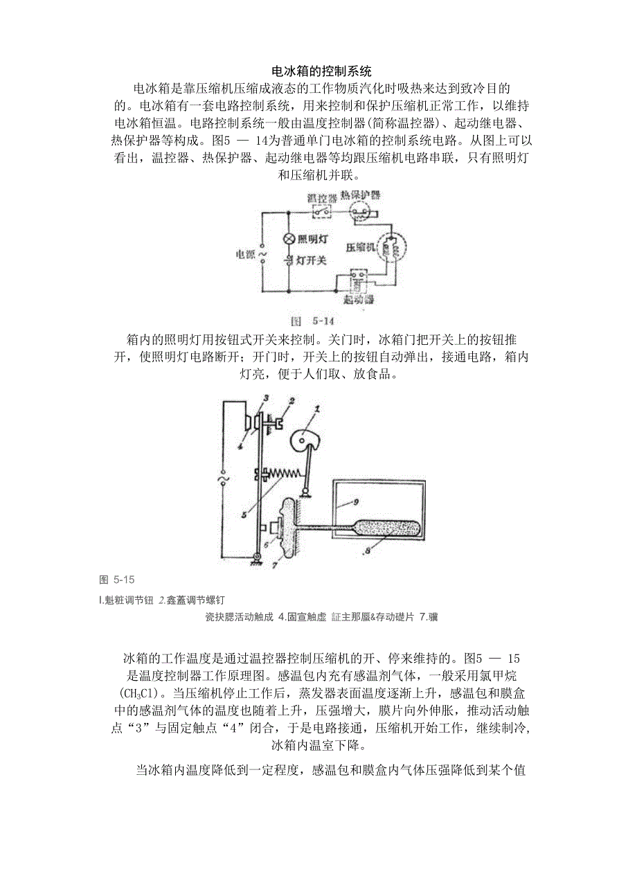 电冰箱控制系统_第1页