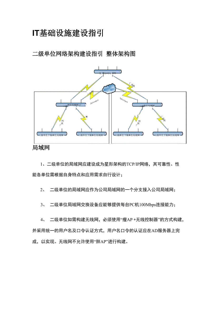 二级单位网络架构建设指引_第1页