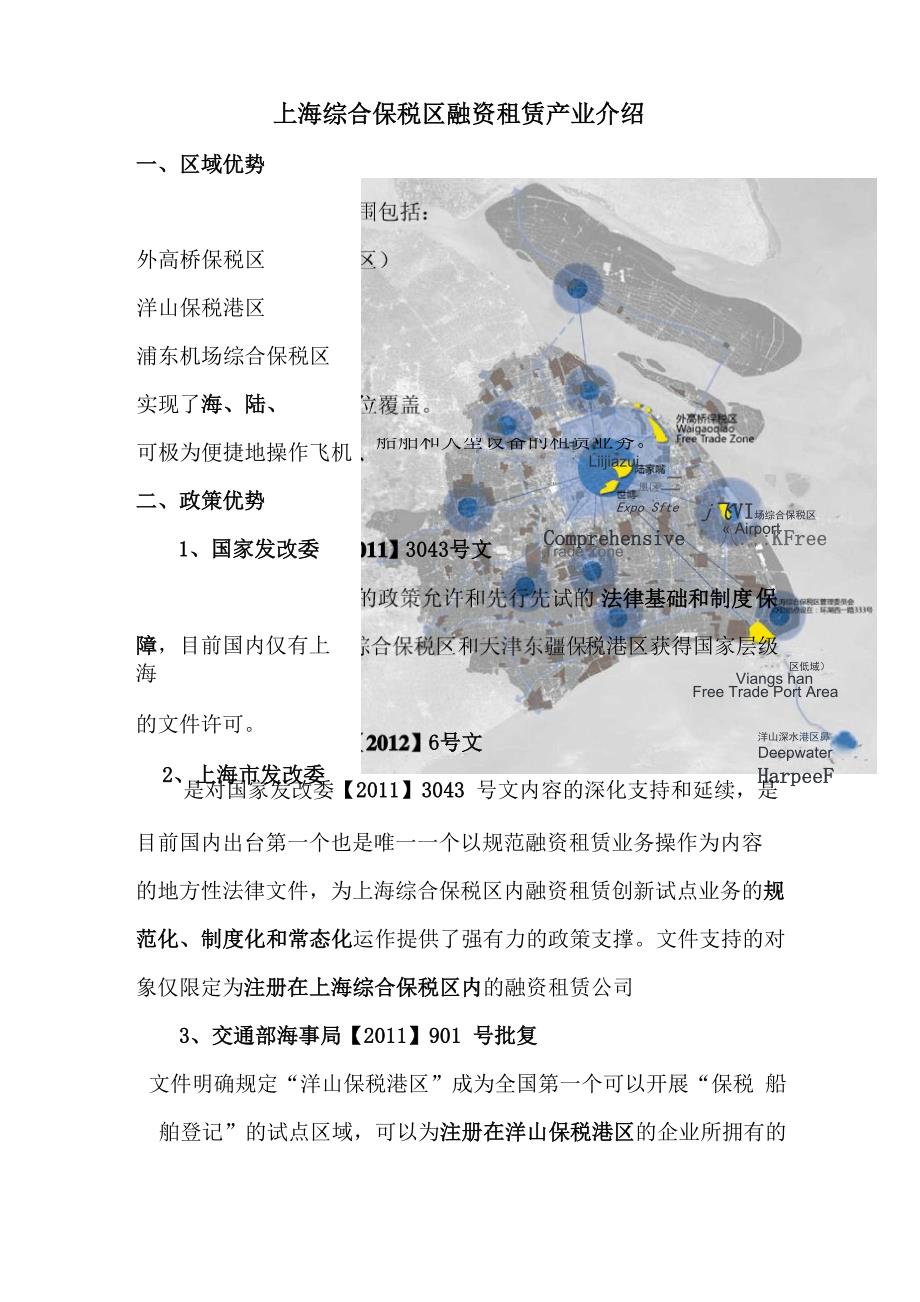 上海综合保税区融资租赁产业介绍_第1页